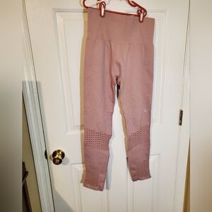 Jed North Moto Dusty Pink Leggings Size M/L